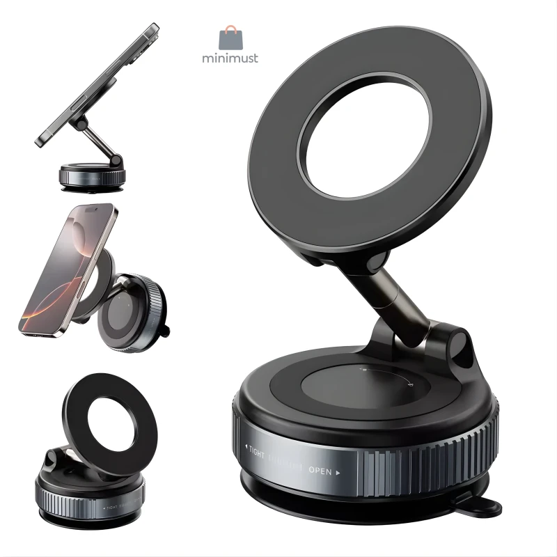360° Adjustable Magnetic Phone Stand (MagSafe Compatible) - Image 7